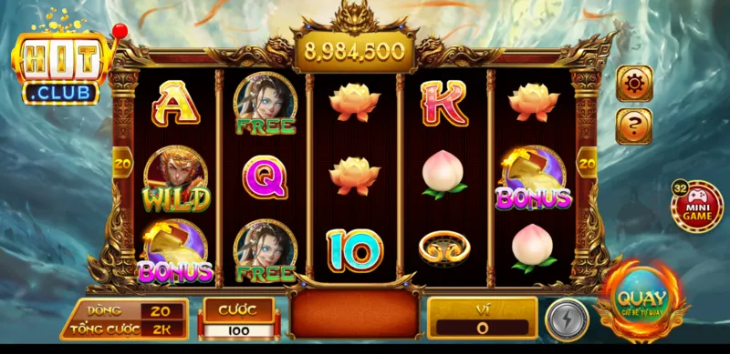 Nổ hũ Hit Club là slot game đổi thưởng hấp dẫn